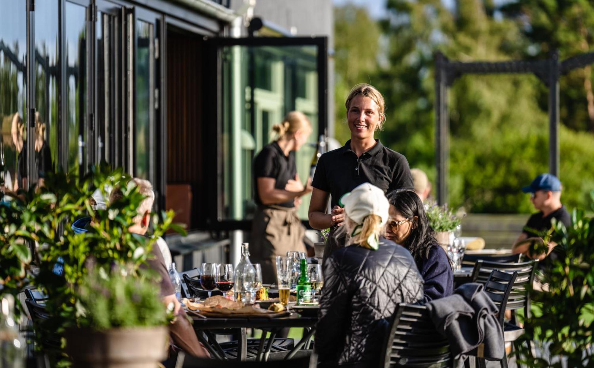 Halmstad Golfarena Stugor Екстер'єр фото