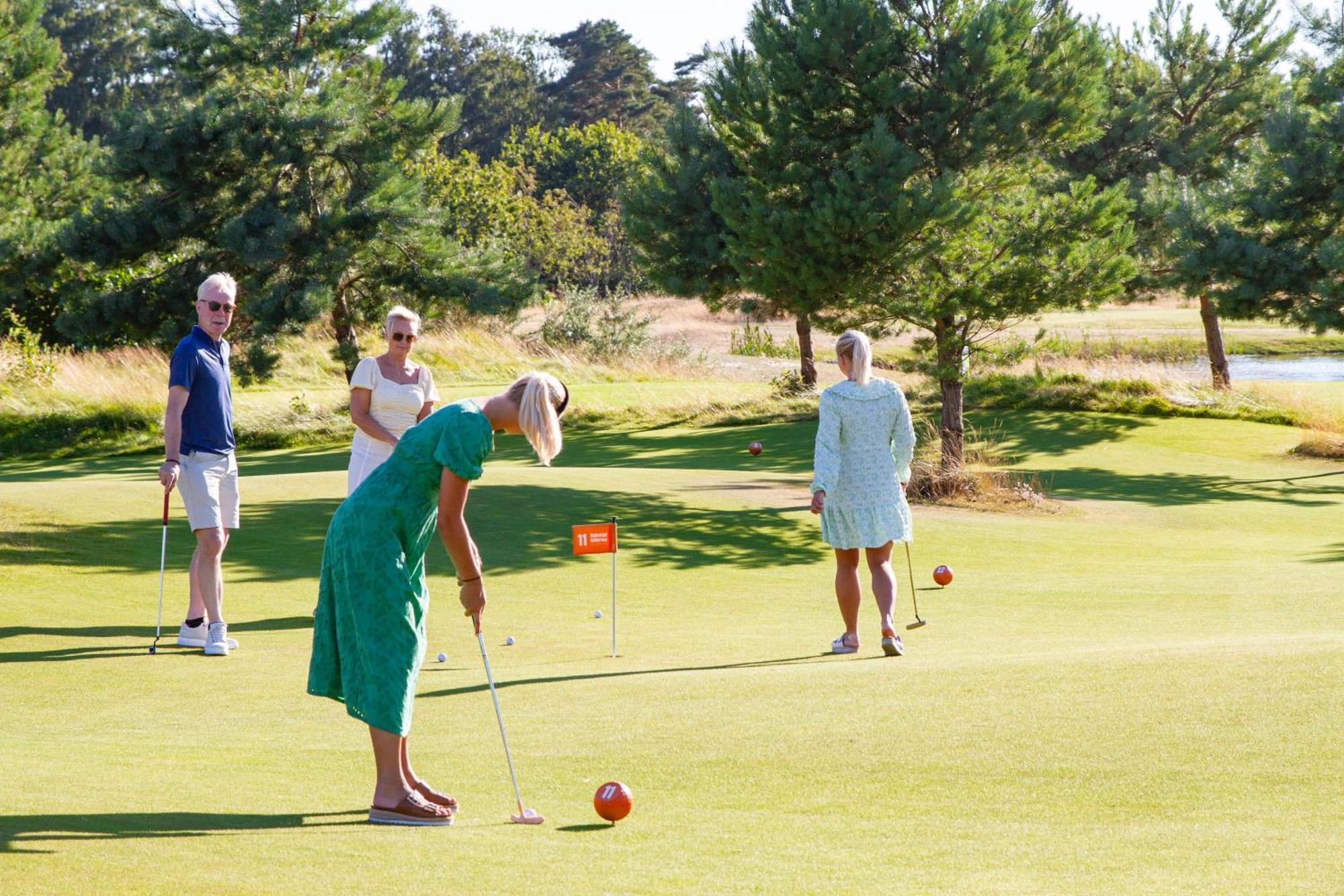 Halmstad Golfarena Stugor Екстер'єр фото