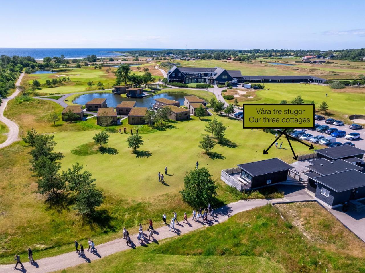 Halmstad Golfarena Stugor Екстер'єр фото