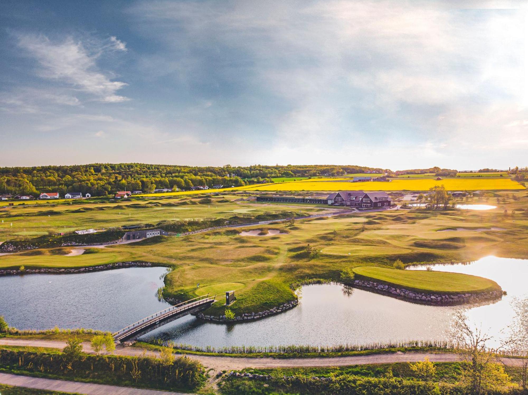 Halmstad Golfarena Stugor Екстер'єр фото