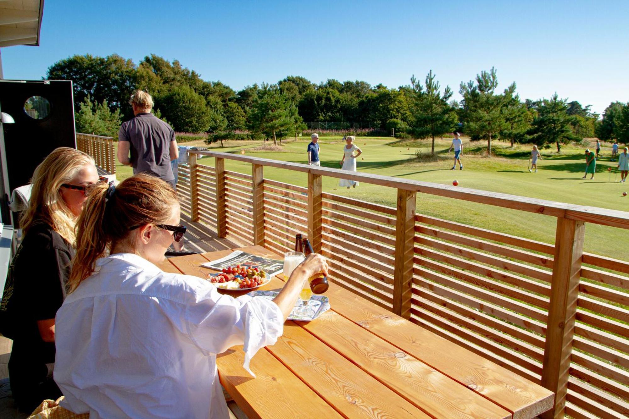 Halmstad Golfarena Stugor Екстер'єр фото